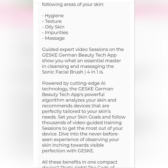 Geske X Hello Kitty Sonic Facial Brush 4-In-1 - Picture 8 of 11